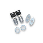 Barillet de bagagerie sw - motech kit 2 serrures / 2 cl�s - pour legend gear