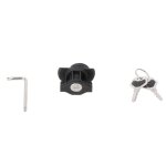 Barillet de bagagerie sw - motech serrure dusc gris