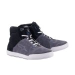 Baskets moto alpinestars chrome air black cool gray