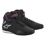 Baskets moto alpinestars stella sektor black / fuchsia
