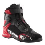 Baskets moto ixon bull 2 air noir / blanc / rouge