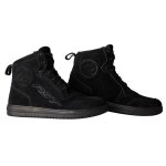 Baskets moto rst hitop femme black suede