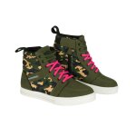Baskets moto segura lady santana khaki camo