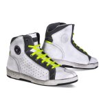 Baskets moto stylmartin sector blanc