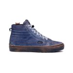 Baskets moto tcx boots street 3 faded waterproof blue
