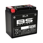 Batterie bs battery sla ytx14 - bs / btx14 ferme type acide sans entretien / pr�te � l'emploi