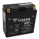 Batterie yuasa yt14b - y - ferme type acide sans entretien