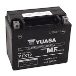 Batterie yuasa ytx12 - y - ferme type acide sans entretien
