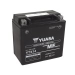 Batterie yuasa ytx14 - y - ferme type acide sans entretien
