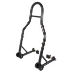 Béquille kooroom arrière avec support en caoutchouc noir mat Béquille kooroom arrière avec support en caoutchouc noir mat