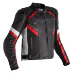 Blouson airbag rst sabre cuir airbag noir / blanc / rouge
