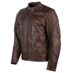 Blouson moto dxr aerosun dark cognac