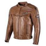 Blouson moto dxr d63 cognac / brown Blouson moto dxr d63 cognac / brown