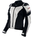 Blouson moto dxr geode flex black / white Blouson moto dxr geode flex black / white
