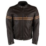 Blouson moto dxr legend dark brown