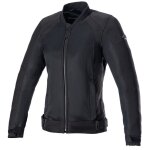 Blouson moto alpinestars eloise v2 air femme black / black