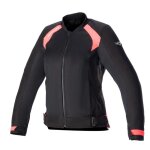 Blouson moto alpinestars eloise v2 air femme black diva pink