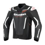 Blouson moto alpinestars gp force v2 black white