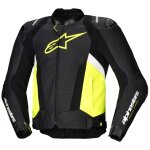 Blouson moto alpinestars missile v3 airflow black yellow fluo white
