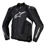 Blouson moto alpinestars missile v3 black white