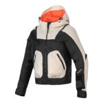 Blouson moto alpinestars molly air black almond