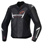 Blouson moto alpinestars stella faster v3 black white fluo