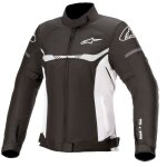 Blouson moto alpinestars stella t - sps waterproof black white