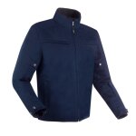 Blouson moto bering cruiser bleu