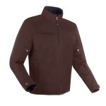 Blouson moto bering cruiser marron