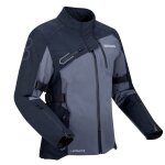 Blouson moto bering lady oxygen noir / gris