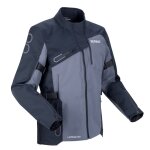 Blouson moto bering oxygen noir / gris
