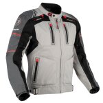 Blouson moto bering portland noir / gris