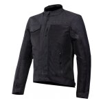 Blouson moto dainese alfama air dark grey black