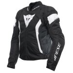 Blouson moto dainese avro 5 tex black / white / black