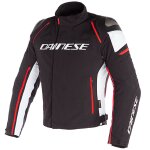 Blouson moto dainese racing 3 d - dry black / white / red