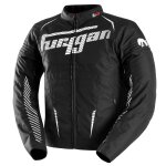 Blouson moto furygan hunter noir / blanc