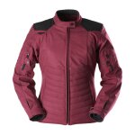 Blouson moto furygan icetrack lady bordeaux / noir