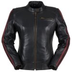 Blouson moto furygan l'intrepide lady noir
