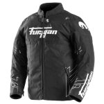 Blouson moto furygan neon kid noir / blanc / anthracite