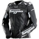 Blouson moto furygan raptor lady noir blanc