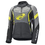Blouson moto held baxley top femme noir / jaune