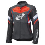 Blouson moto held baxley top femme rouge / noir