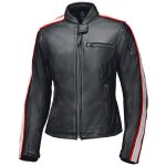 Blouson moto held brixham femme noir / rouge