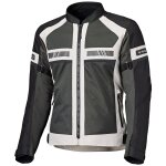 Blouson moto held tropic 4 femme gris / noir