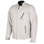 Blouson moto helstons colt textile gris
