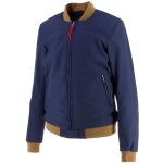 Blouson moto helstons harry bleu