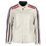Blouson moto helstons jade air mesh gris