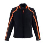 Blouson moto helstons phoenix air noire / orange / beige