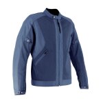 Blouson moto helstons stoner evo air bleu