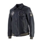 Blouson moto helstons von dutch - brooklyn noir